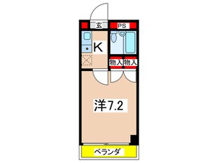 メイローズ市原の物件間取画像